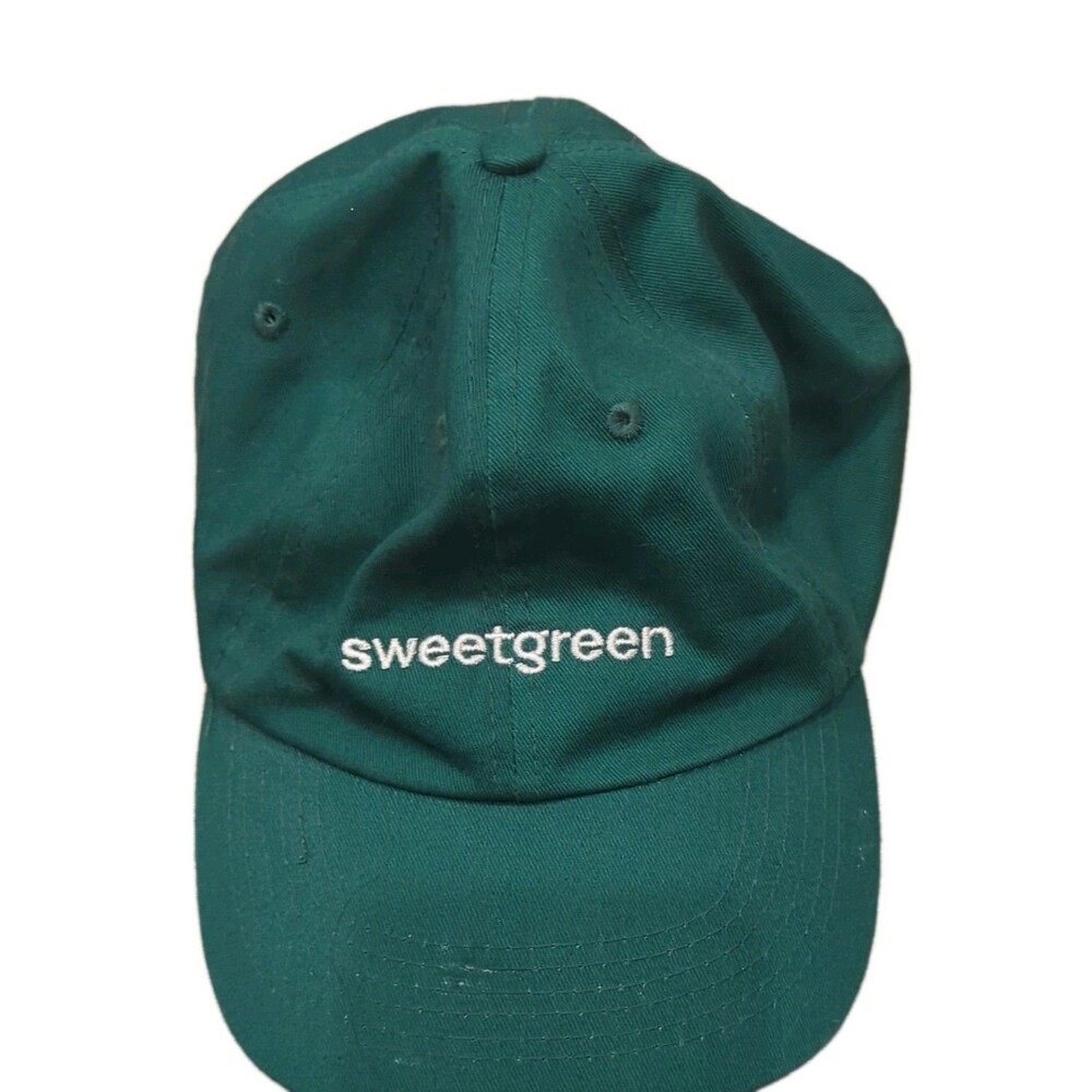 KNG Sweetgreen Green Solid Baseball Cap Hat One Size Men Casual Style